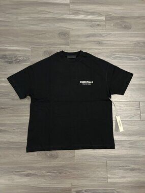 Essentials Fear of God Black FW24 T-Shirt Brand New